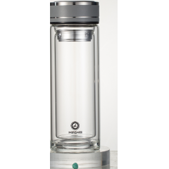 明霞 双层玻璃杯 MX3477-ST350 350ml